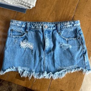 Free people mini skirt